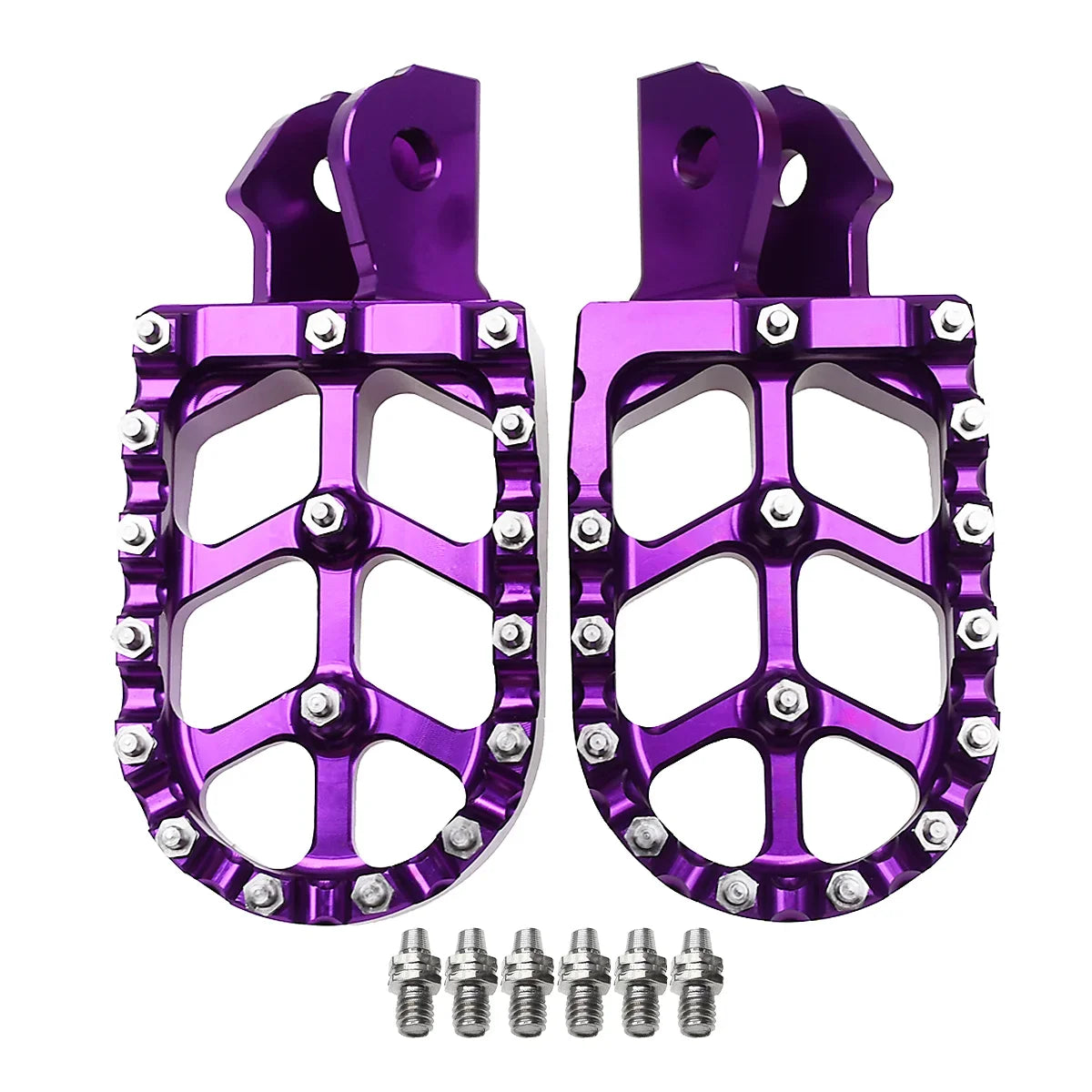 Motocross CNC Forge Footpegs Foot Pegs Rests Pedals For Surron Sur-Ron Light Bee X/S and Talaria Electric Dirt Bike Footrest RISE DEFENSE SYSTEMS.AI PRODUCTS