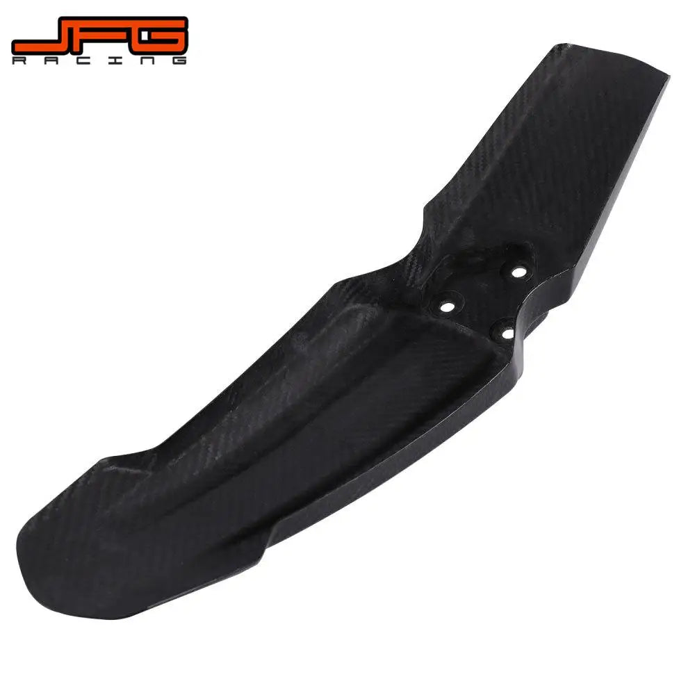 Funparts Carbon Fiber Motorcycle Front Fender Mudguards For Surron Sur-Ron Sur Ron Lightbee Light Bee X S L1E Electric Bike RISE DEFENSE SYSTEMS.AI PRODUCTS