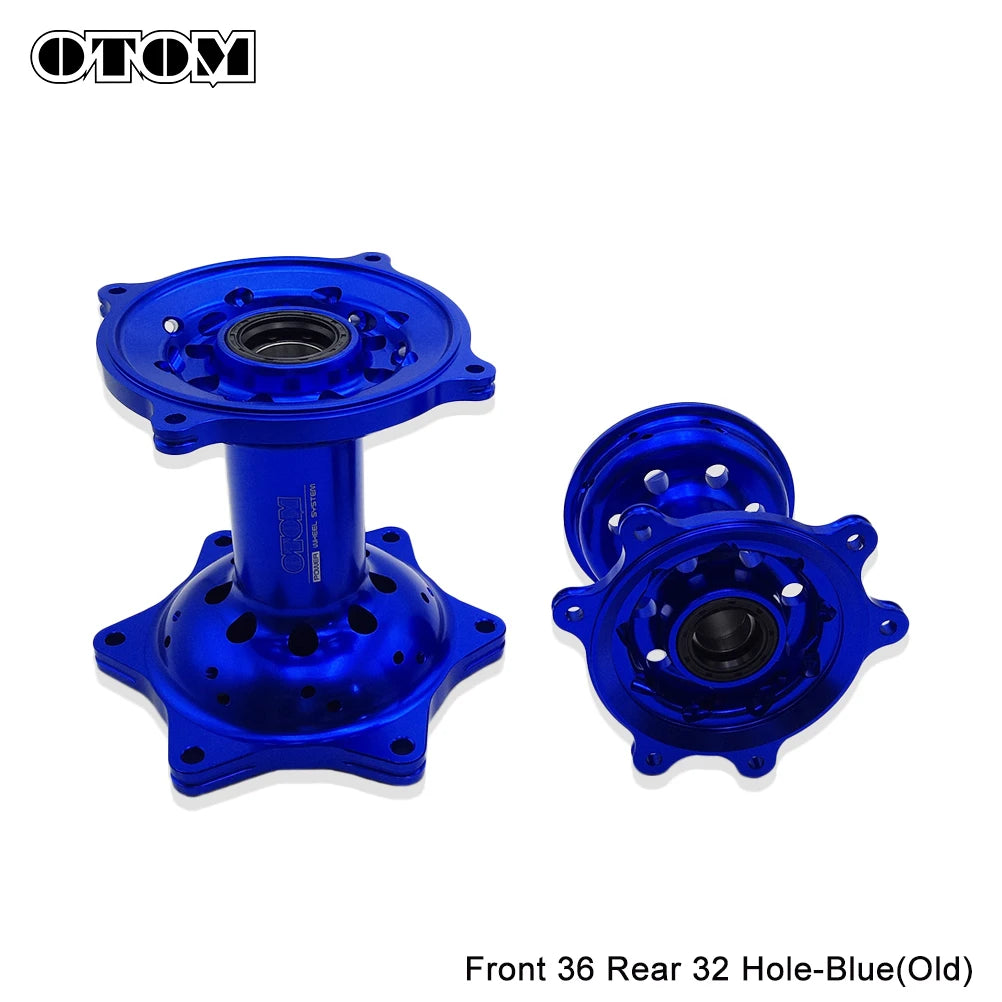OTOM 36/32 Holes Motorcycle Front Rear Wheel Hub CNC Aluminum For HONDA CR125 CR250 CRF250R CRF450R CRF250X CRF450X Accessories RISE DEFENSE SYSTEMS.AI PRODUCTS