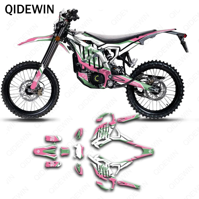 forSUR-RON Ultra Bee Holographic Graphics Special thickened laser colours decal body cover imitation scratch protection stickers RISE DEFENSE SYSTEMS.AI PRODUCTS