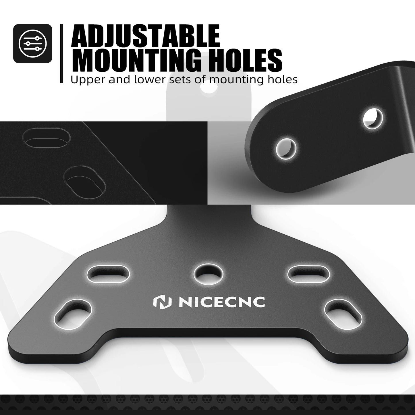 Tail Light Mounting Bracket Licence Plate Holder For SUR-RON Surron light bee X/ S/ L1E Segway X160 X260 Electric Dirt Bike 2024 RISE DEFENSE SYSTEMS.AI PRODUCTS