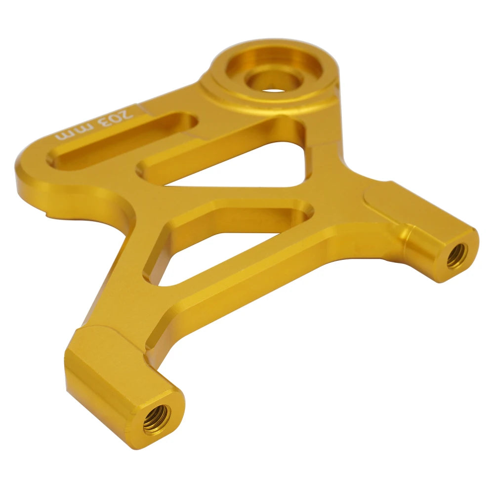 Motorcycle 203mm To 220mm CNC Rear Brake Disc Guard Cover For Surron Sur-Ron Sur Ron Lightbee Light Bee X S Segway X160 X260 RISE DEFENSE SYSTEMS.AI PRODUCTS