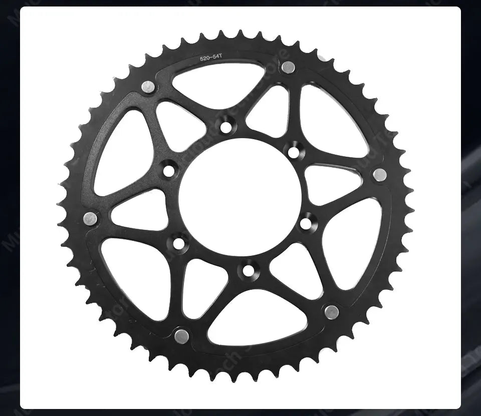 For SUR-RON Ultra Bee Steel-clad Aluminum 54 Tooth Sprocket Disc Plate E-bike Off-road Dirtbike Motorcycle Accessories SURRON RISE DEFENSE SYSTEMS.AI PRODUCTS