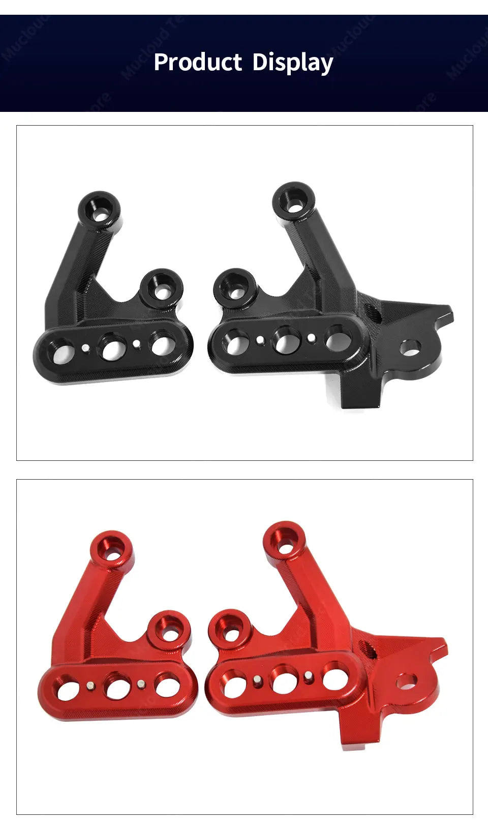 For SURRON Light Bee X/S Mod Foot Peg Mounting Brackets Accessories Light Bee Mod Foot Peg Mounting Brackets LB MOD Parts RISE DEFENSE SYSTEMS.AI PRODUCTS