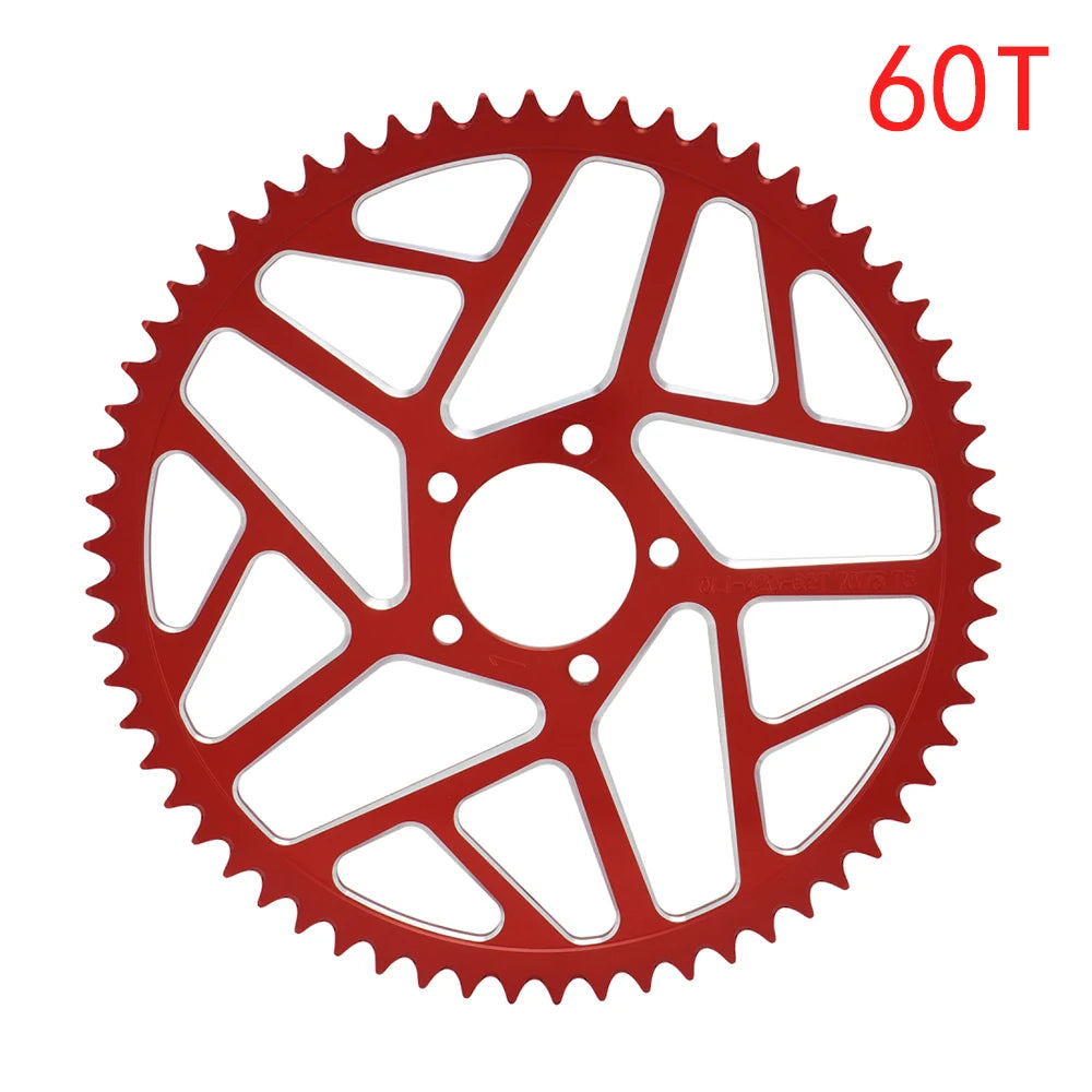 Motorcycle 48T 54T 60T 7075 Aviation Aluminum Alloy Rear Chain Sprocket For Surron Sur-Ron Sur Ron Lightbee X S Segway X160 X260 RISE DEFENSE SYSTEMS.AI PRODUCTS