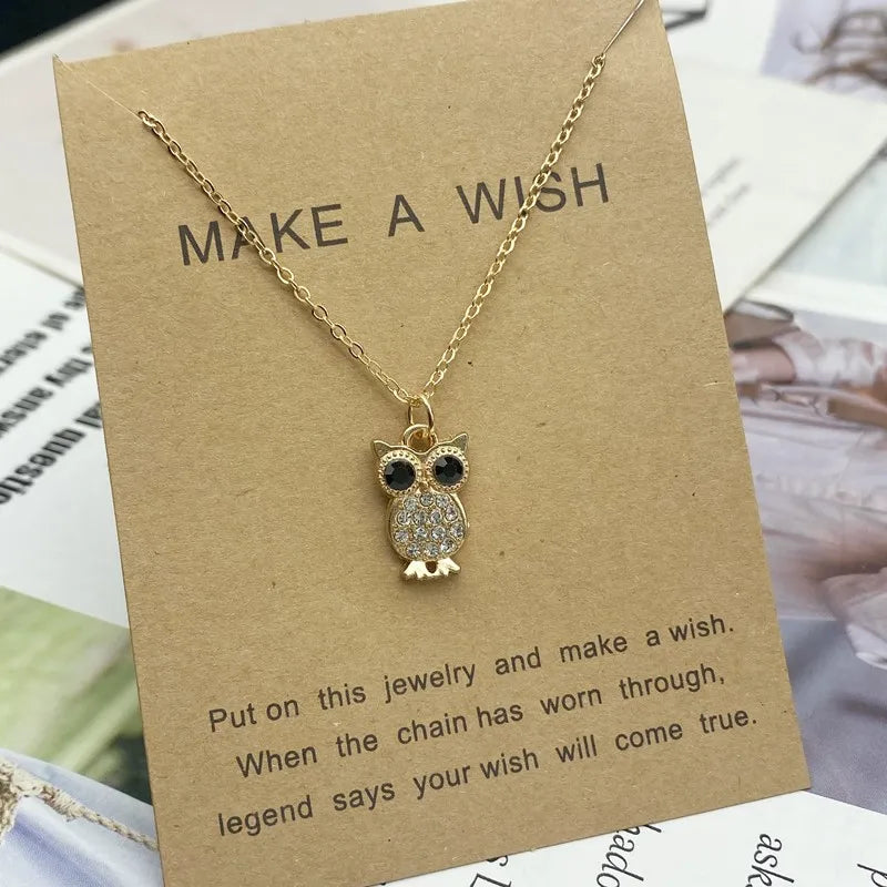 New Trendy Alloy Crystal Cross Pendant Necklaces for Women Fashion Simple Gold Color Clavicle Chain Necklace Collar Jewelry Gift RISE DEFENSE SYSTEMS.AI PRODUCTS