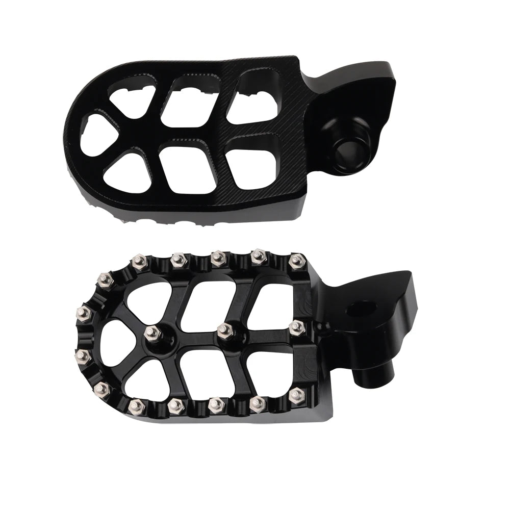 Motorcycle CNC Foot Pegs Footpeg Pedals FootRest For YAMAHA YZ 65 85 125 250 125X 250X 250FX 450FX WR 250F 450F YZF WRF 250 450 RISE DEFENSE SYSTEMS.AI PRODUCTS