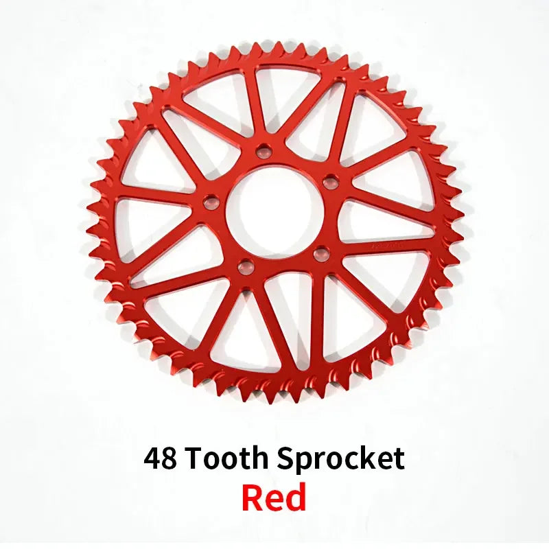 For SUR-RON Light Bee S X 48T 52T 54T 58T 64T Tooth Plate Sprocket Wheel E-bike Off-road Dirtbike Motorcycle Accessories SURRON RISE DEFENSE SYSTEMS.AI PRODUCTS