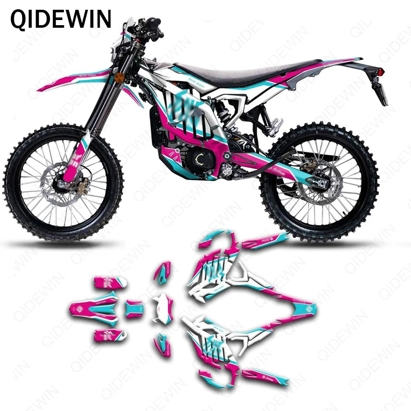 forSUR-RON Ultra Bee Holographic Graphics Special thickened laser colours decal body cover imitation scratch protection stickers RISE DEFENSE SYSTEMS.AI PRODUCTS