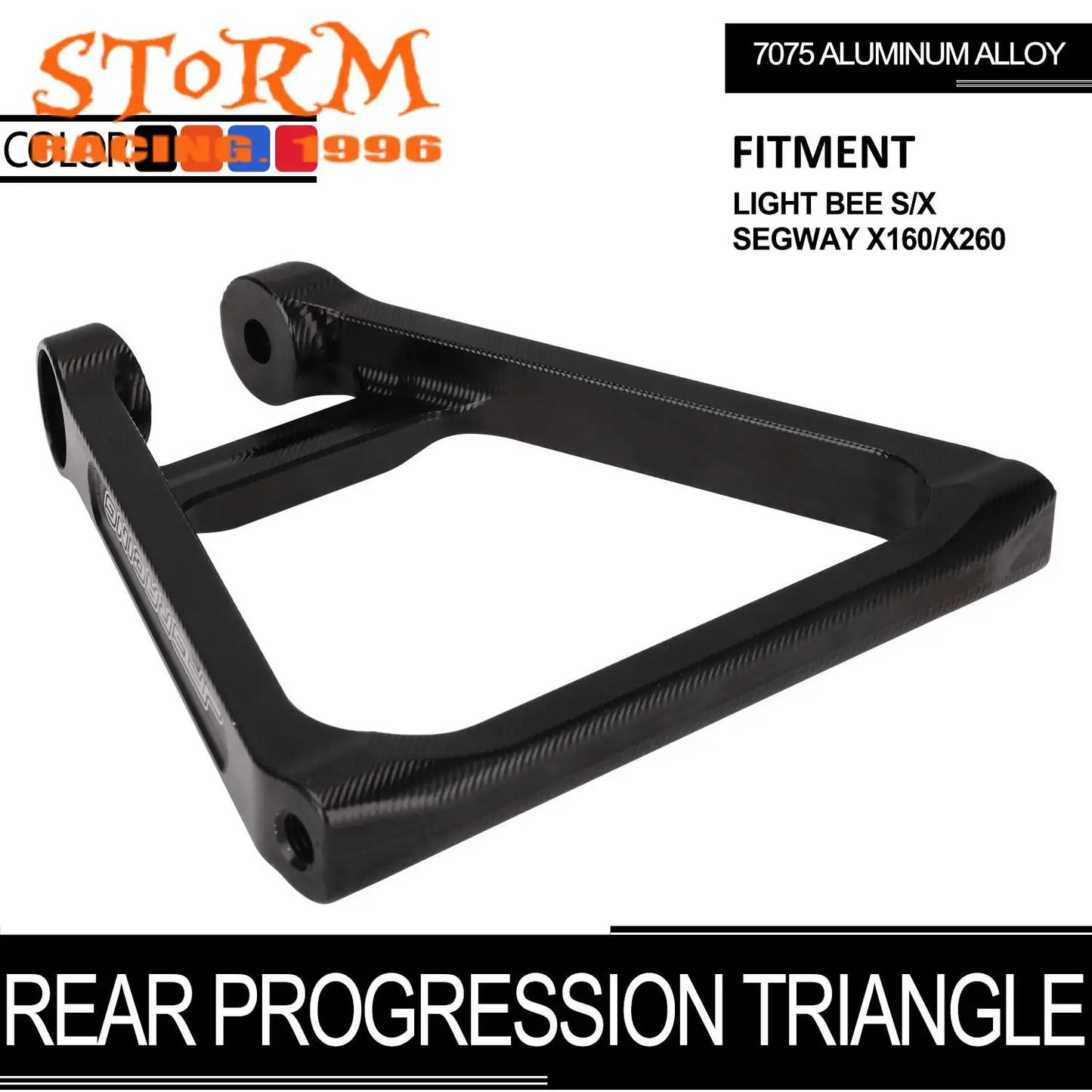 Motorcycle Accessories CNC Rear Progression Triangles For Sur Ron light bee S X Segway X160 X260 Pit Dirt Bike RISE DEFENSE SYSTEMS.AI PRODUCTS