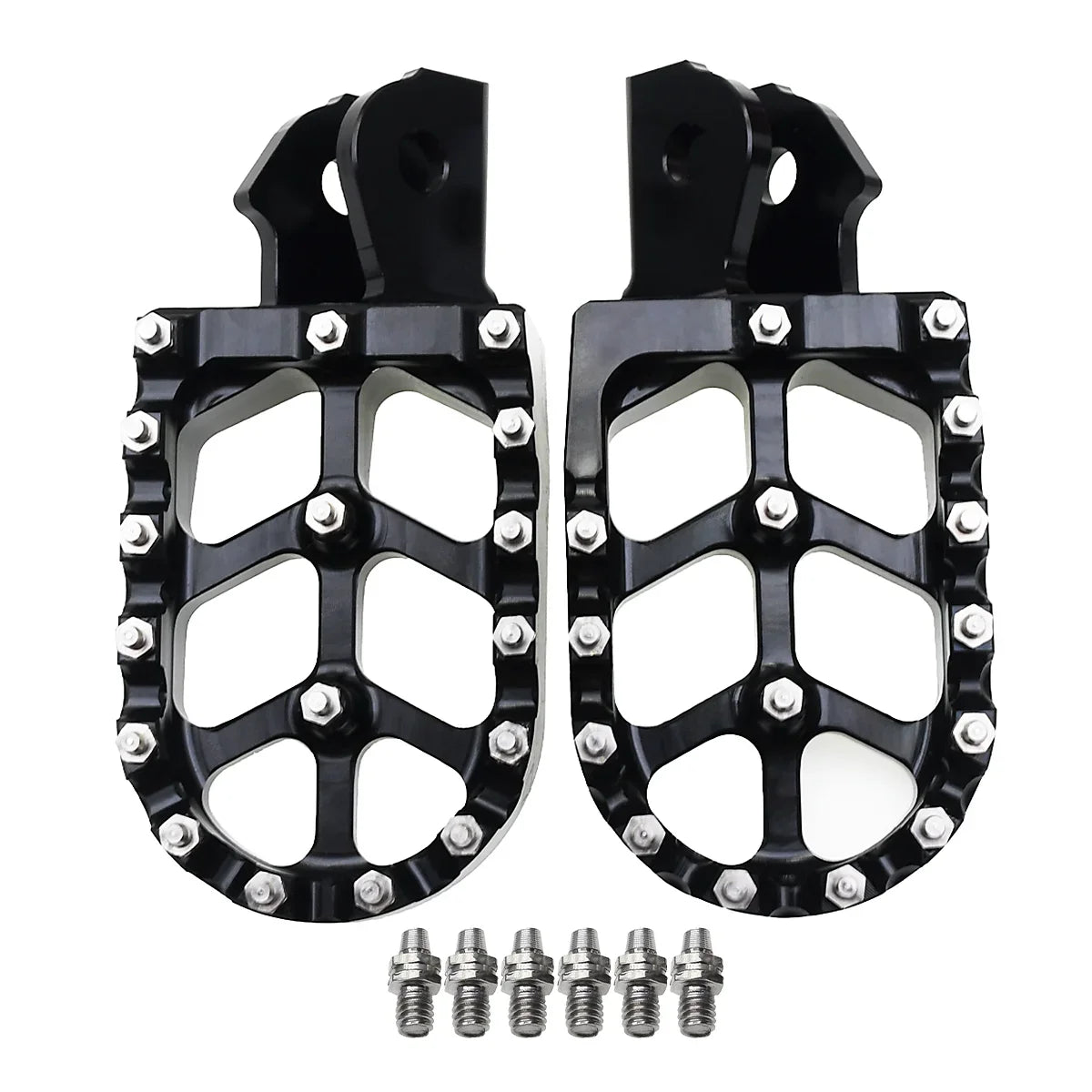 Motocross CNC Forge Footpegs Foot Pegs Rests Pedals For Surron Sur-Ron Light Bee X/S and Talaria Electric Dirt Bike Footrest RISE DEFENSE SYSTEMS.AI PRODUCTS