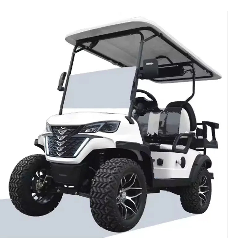 Customize New Club Sightseeing Golf Car 4/6 Seater 48V 60V Off-road Solar Electric Golf Cart RISE DEFENSE SYSTEMS.AI PRODUCTS
