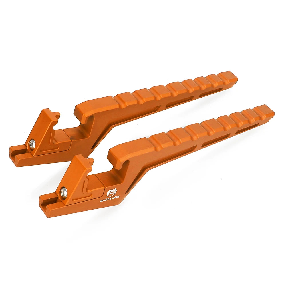 Motorcycle Accessories For Sur-Ron Sur Ron Surron Passenger Foot Pegs Extension Extended Footpegs Motocross Bike Electric Bike RISE DEFENSE SYSTEMS.AI PRODUCTS