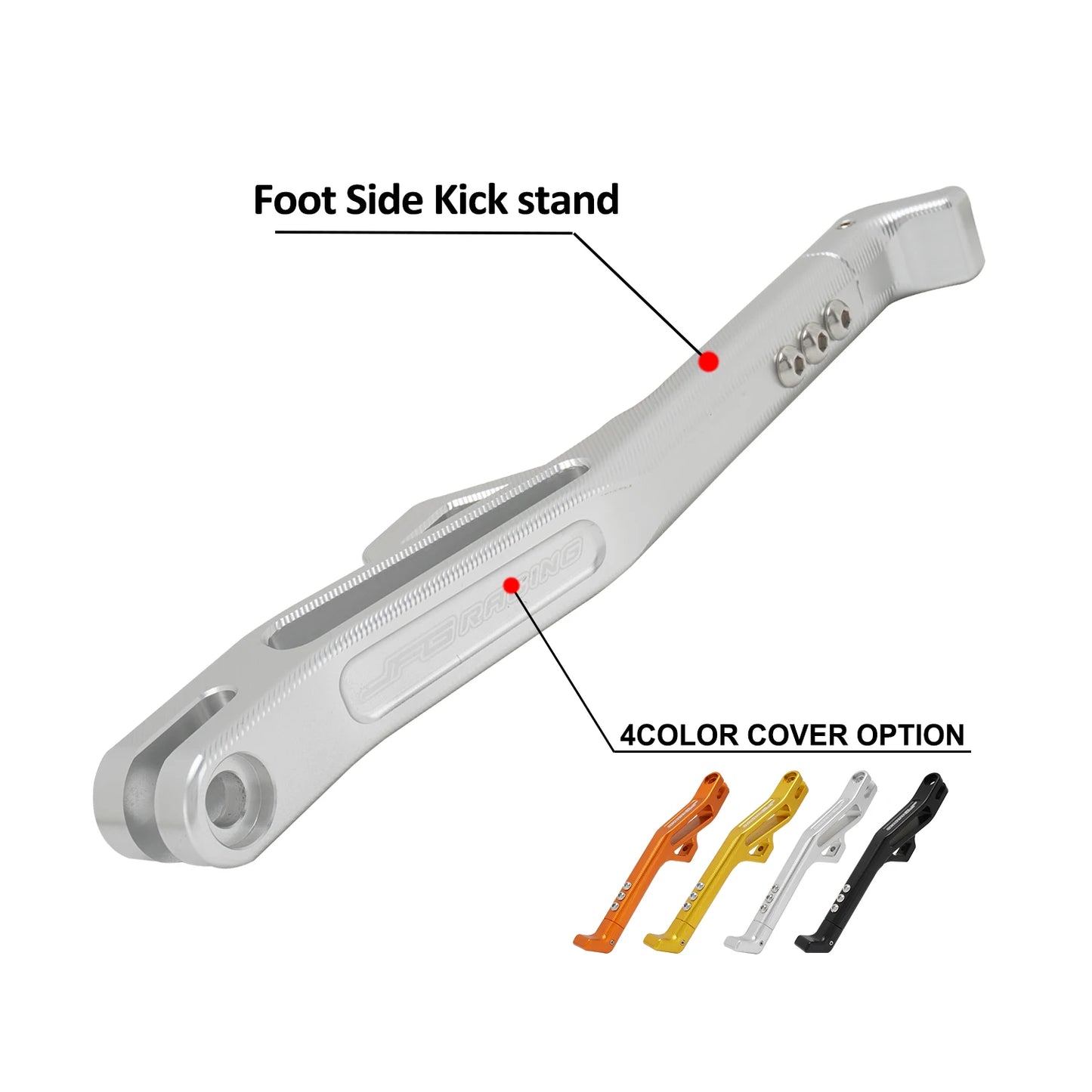 Motorcycle Adjustable Electric Dirt Bike Foot Side Kick Stand Kickstand For Sur-Ron Light Bee S X For Segway X160 X260 160 260 RISE DEFENSE SYSTEMS.AI PRODUCTS