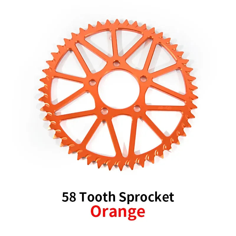 For SUR-RON Light Bee S X 48T 52T 54T 58T 64T Tooth Plate Sprocket Wheel E-bike Off-road Dirtbike Motorcycle Accessories SURRON RISE DEFENSE SYSTEMS.AI PRODUCTS