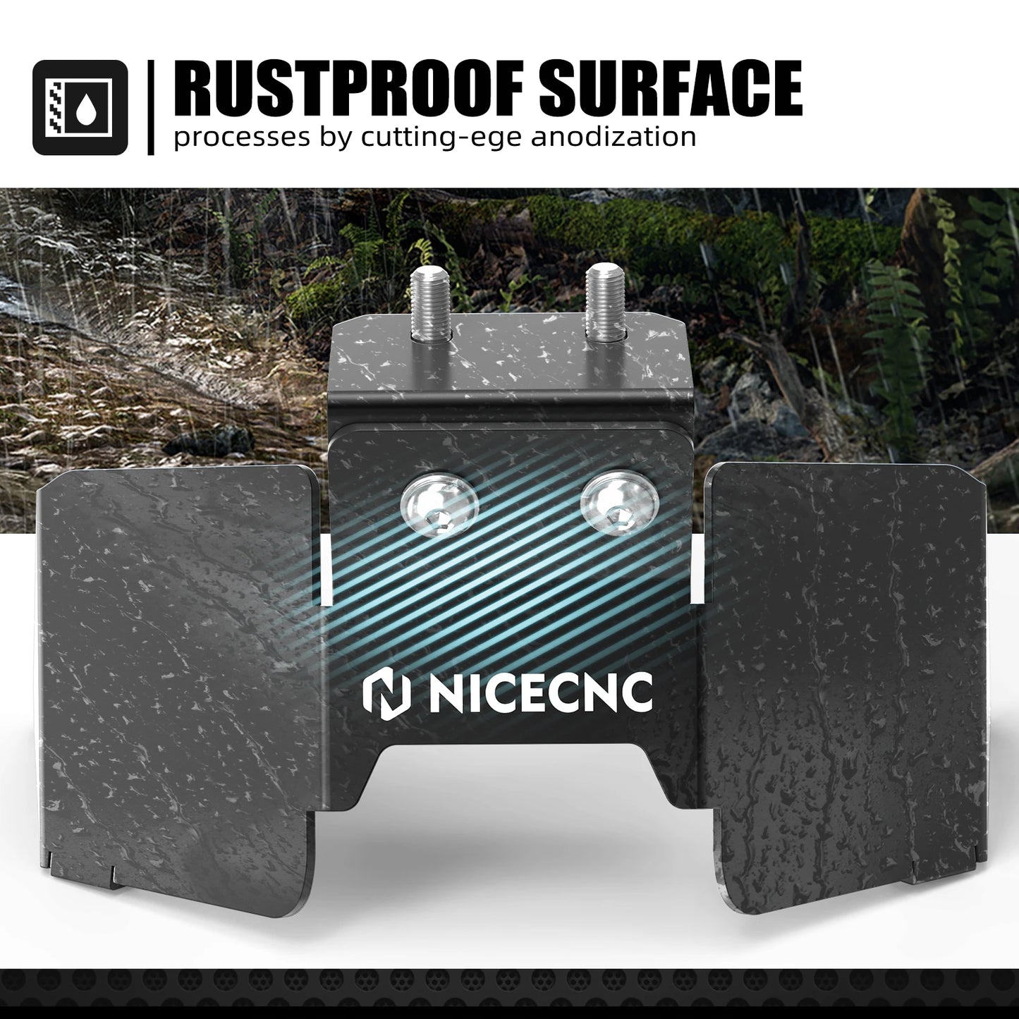 NICECNC For Surron Light Bee X S L1E Segway X160 X260 Electric Dirt Bike Battery Lid Extension Battery Latch Heighten Extender RISE DEFENSE SYSTEMS.AI PRODUCTS
