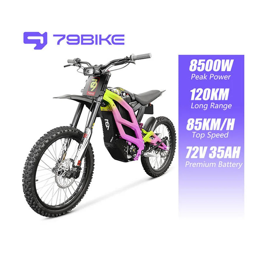 Falcon M 85Km/H Motocross Bike Adults Off-Road 72V 8000W Electric Motorcycle Dirt Bikes With Motorcycle Displays RISE DEFENSE SYSTEMS.AI PRODUCTS