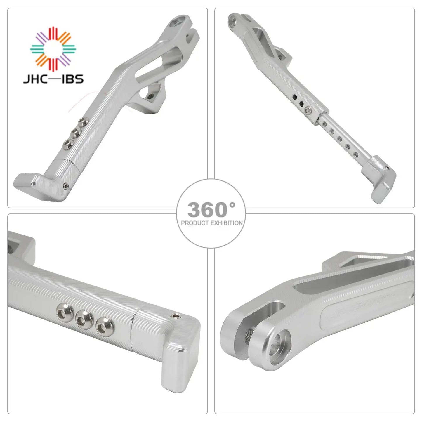 Motorcycle Adjustable Electric Dirt Bike Foot Side Kick Stand Kickstand For Sur-Ron Light Bee S X For Segway X160 X260 160 260 RISE DEFENSE SYSTEMS.AI PRODUCTS