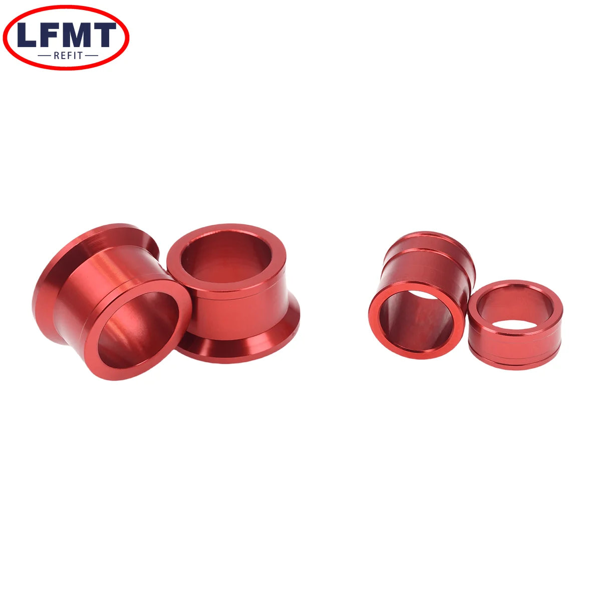 Motorcycle CNC Aluminum Front Rear Wheel Hub Spacer For Honda CR CRF 450R CR125R CRF250R CR250R CRF 450X Dirt Bike Motocross RISE DEFENSE SYSTEMS.AI PRODUCTS