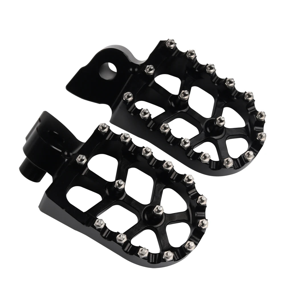Motorcycle CNC Foot Pegs Footpeg Pedals FootRest For YAMAHA YZ 65 85 125 250 125X 250X 250FX 450FX WR 250F 450F YZF WRF 250 450 RISE DEFENSE SYSTEMS.AI PRODUCTS