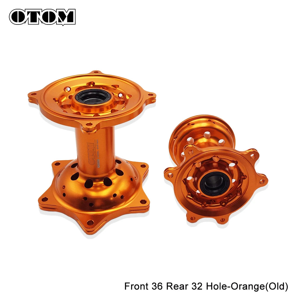 OTOM 36/32 Holes Motorcycle Front Rear Wheel Hub CNC Aluminum For HONDA CR125 CR250 CRF250R CRF450R CRF250X CRF450X Accessories RISE DEFENSE SYSTEMS.AI PRODUCTS