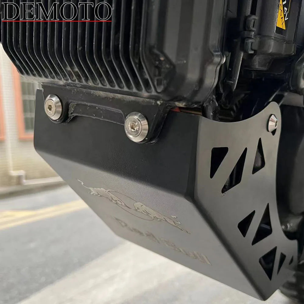 For Sur-Ron Ultra Bee Electric Motorcycle Engine Guard Aluminum Alloy Chassis Fender Protection Cover Skid Plate Pan Protector RISE DEFENSE SYSTEMS.AI PRODUCTS