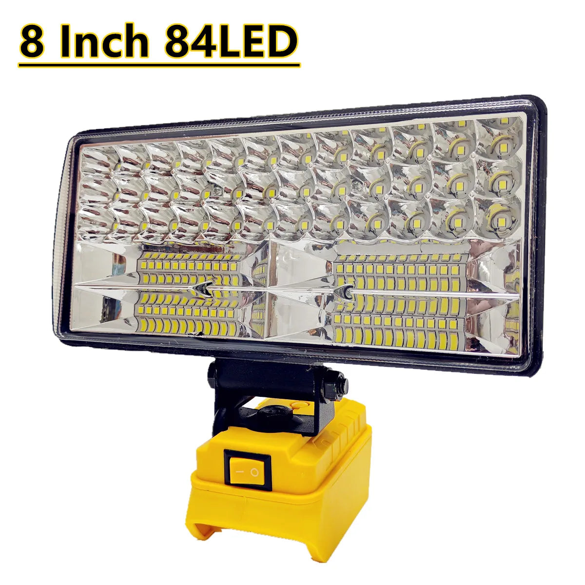 Fit For DeWALT 20V 18V Battery 4/8Inch LED Work Light Portable Spotlights Cordless Outdoor Fishing Handheld Emergency Tool RISE DEFENSE SYSTEMS.AI PRODUCTS