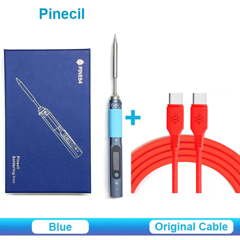 Pine64 BB2 Pinecil V1 Soldering Iron TS B2 Portable TYPE-C Jack For Welding Tools Constant Temperature Intelligent Maintenance RISE DEFENSE SYSTEMS.AI PRODUCTS