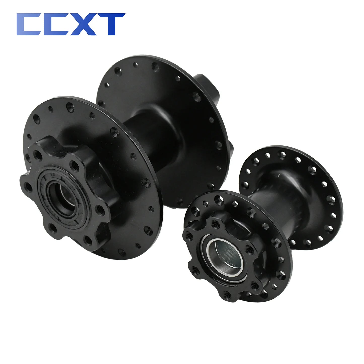 Motorcycle CNC Aluminum Front and Rear Wheel Hubs For SurRon Light Bee S & X Electric Vehicle Dirt Bike Sur-Ron Accessory RISE DEFENSE SYSTEMS.AI PRODUCTS