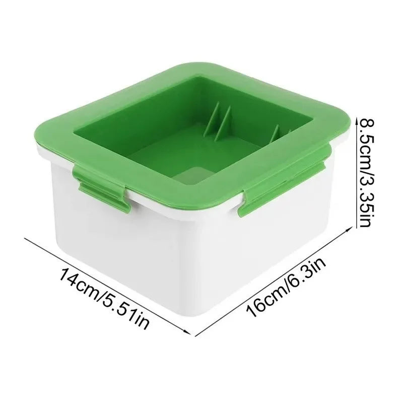 Tofu Press Presser Safe Mould Built-in Water Removal Drainer Gadget Soybean Curd Presser Kitche 3-Layer Tofu Press Making Mold RISE DEFENSE SYSTEMS.AI PRODUCTS