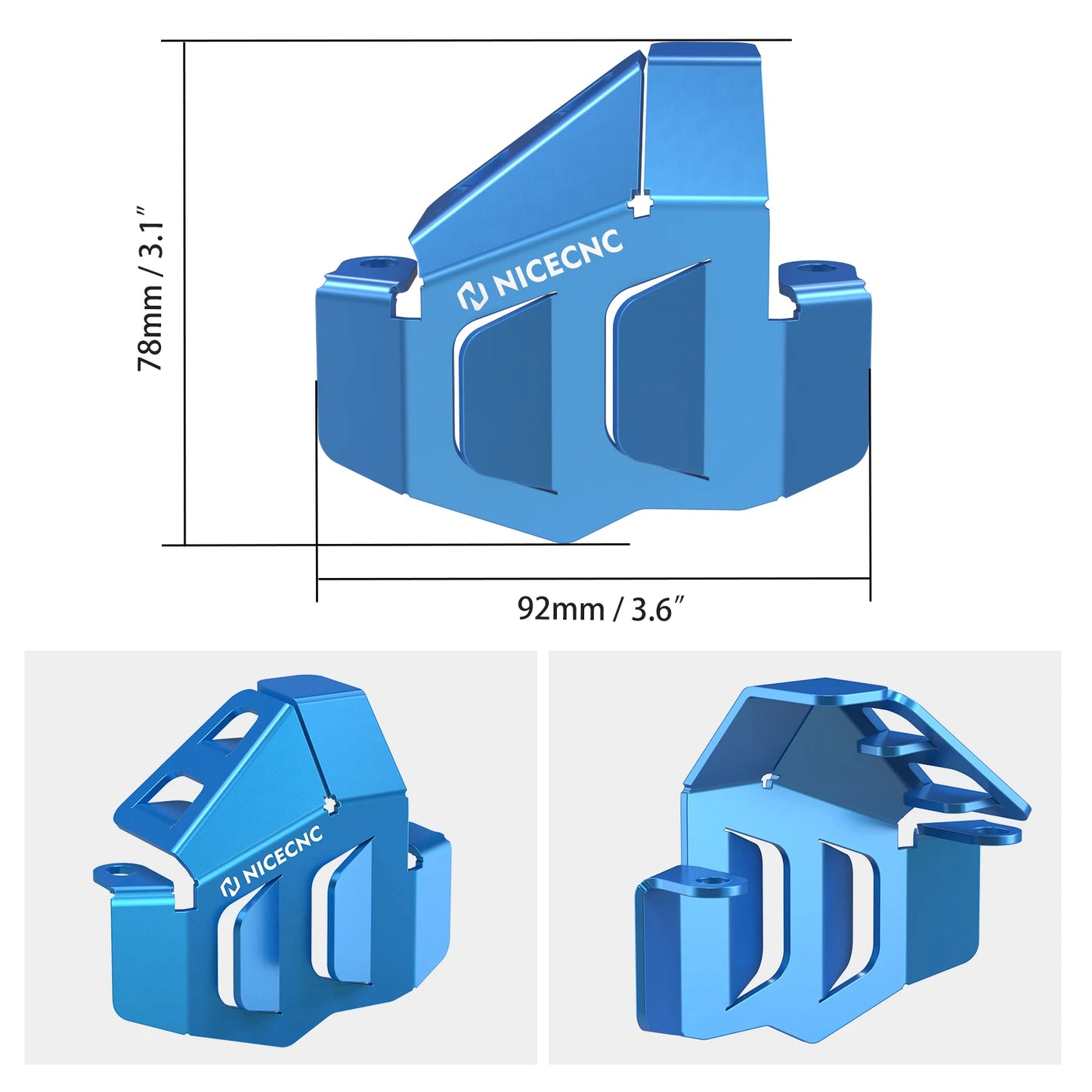 For Sur-Ron Surron Light Bee X S L1E Segway X160 X260 Rear Brake Disc Guard & Rear Brake Caliper Guard Protector Electric Bike RISE DEFENSE SYSTEMS.AI PRODUCTS