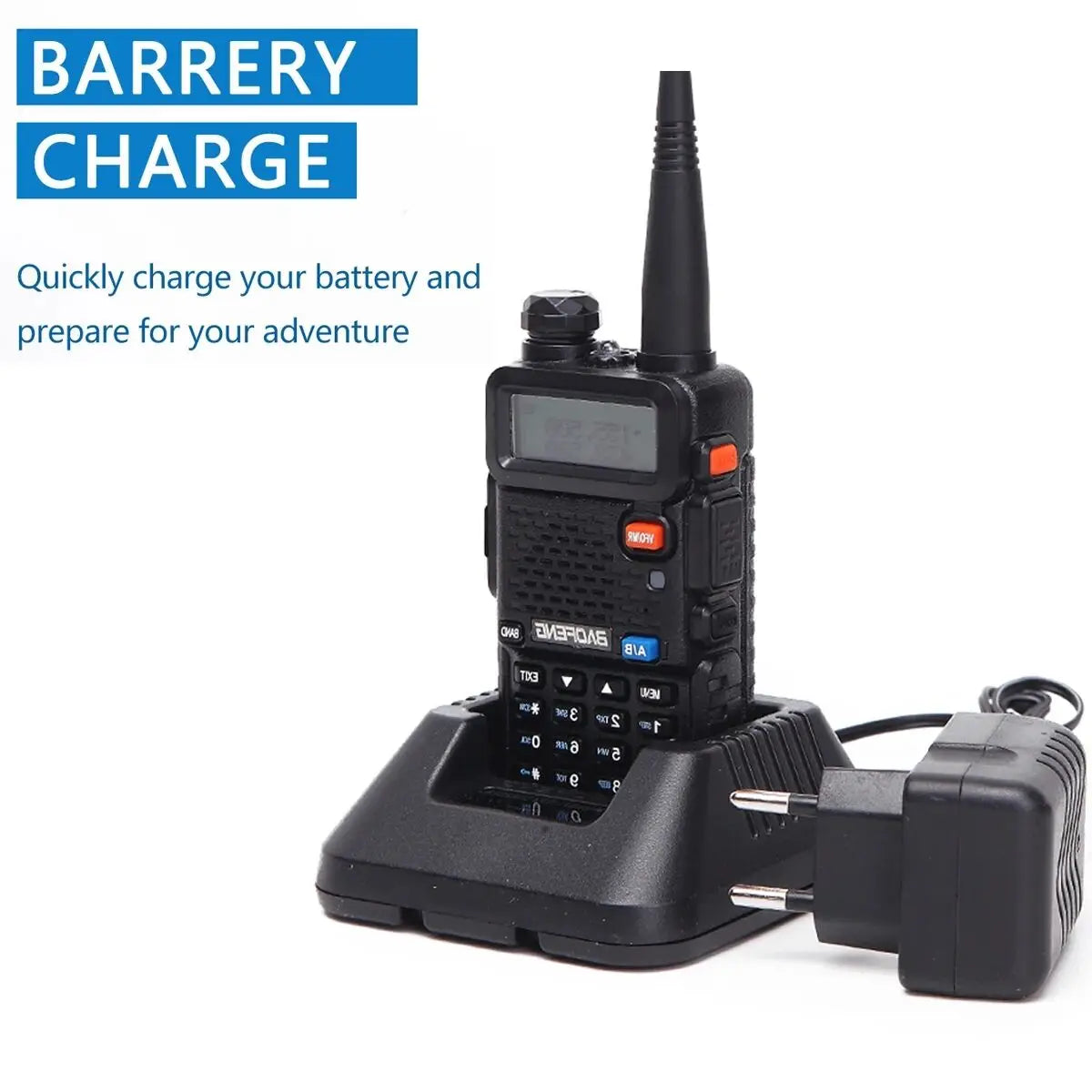 Baofeng Walkie Talkie UV 5R 5W 8W Dual Band Ham Two Way Radio Vhf Uhf FM Radio Handheld Transceiver Hunting 16KM RISE DEFENSE SYSTEMS.AI PRODUCTS