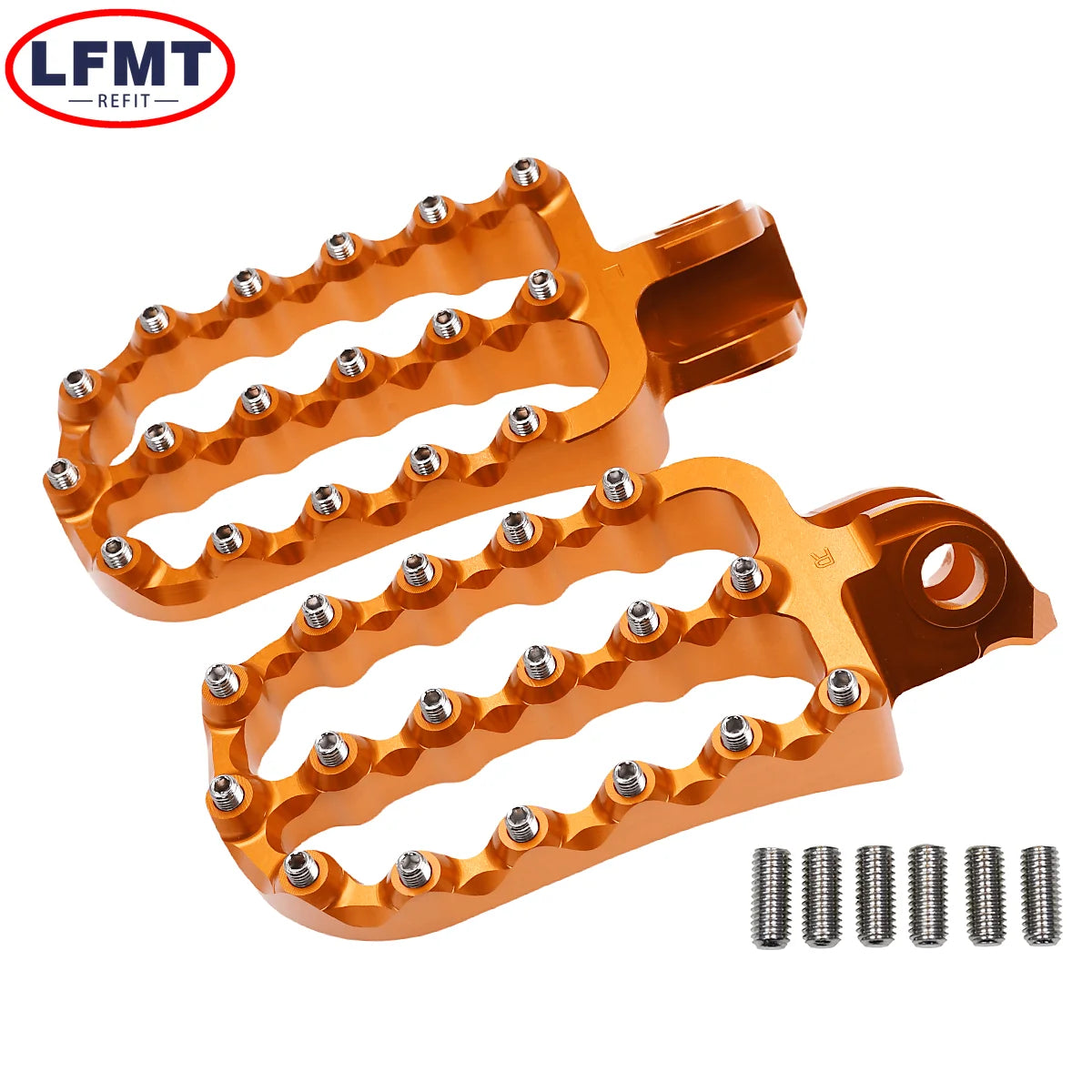 NEW 2023 CNC Forged Foot Pegs Pedals Rests For KTM 690 790 950 990 1090 1190 1290 Super Adventure R Supermoto R T Enduro SMC SMR RISE DEFENSE SYSTEMS.AI PRODUCTS