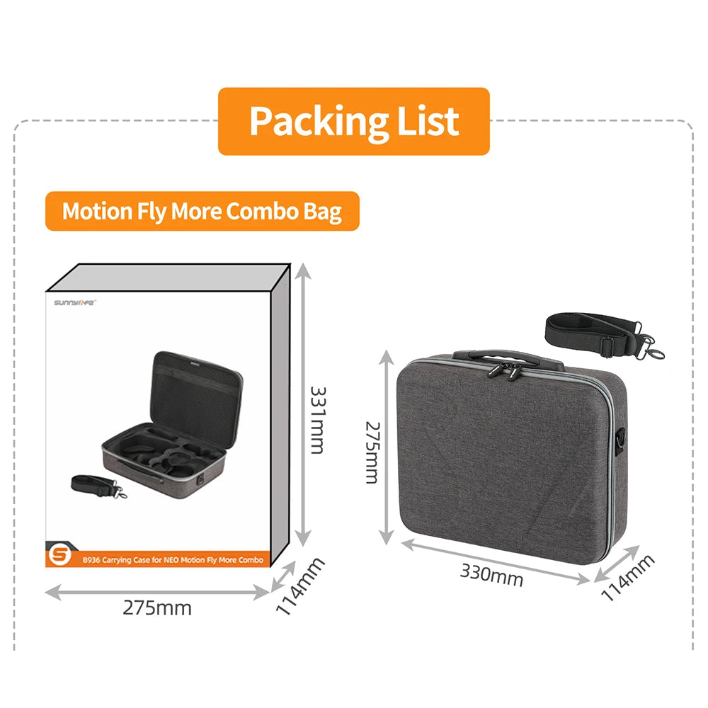 For DJI NEO Goggles 3 Pouch For DJI NEO Somatosensory Comfort Package For DJI NEO Accessory Storage Bag RISE DEFENSE SYSTEMS.AI PRODUCTS