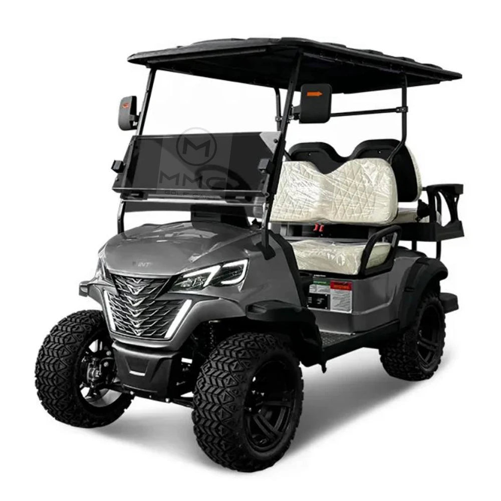 Customize New Club Sightseeing Golf Car 4/6 Seater 48V 60V Off-road Solar Electric Golf Cart RISE DEFENSE SYSTEMS.AI PRODUCTS