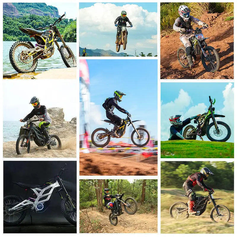 79BIKE Enduro 72V 12000W Off Road Dirt Cross Electric Motorcycle 35AH Lithium battery Electric Dirt Bike E Motorbike