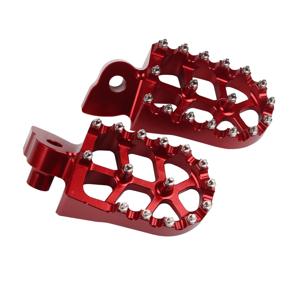 Motorcycle CNC Foot Pegs Footpeg Pedals FootRest For YAMAHA YZ 65 85 125 250 125X 250X 250FX 450FX WR 250F 450F YZF WRF 250 450 RISE DEFENSE SYSTEMS.AI PRODUCTS
