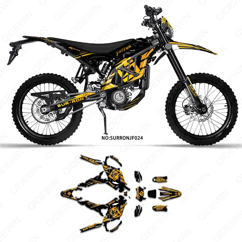 FOR SUR-RON ULTRA Bee Graphics Special thickened crystal plate decal body cover imitation scratch protection UB Mod Stickers RISE DEFENSE SYSTEMS.AI PRODUCTS