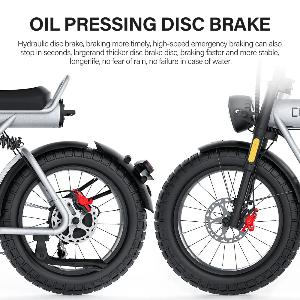 Adult Electric Bike CT20S 2000W Motorcycle electric bicycle 93km/h Speed ebike 20*5.0inch Fat Tire 60V 27.5AH Mountain dirt bike RISE DEFENSE SYSTEMS.AI PRODUCTS