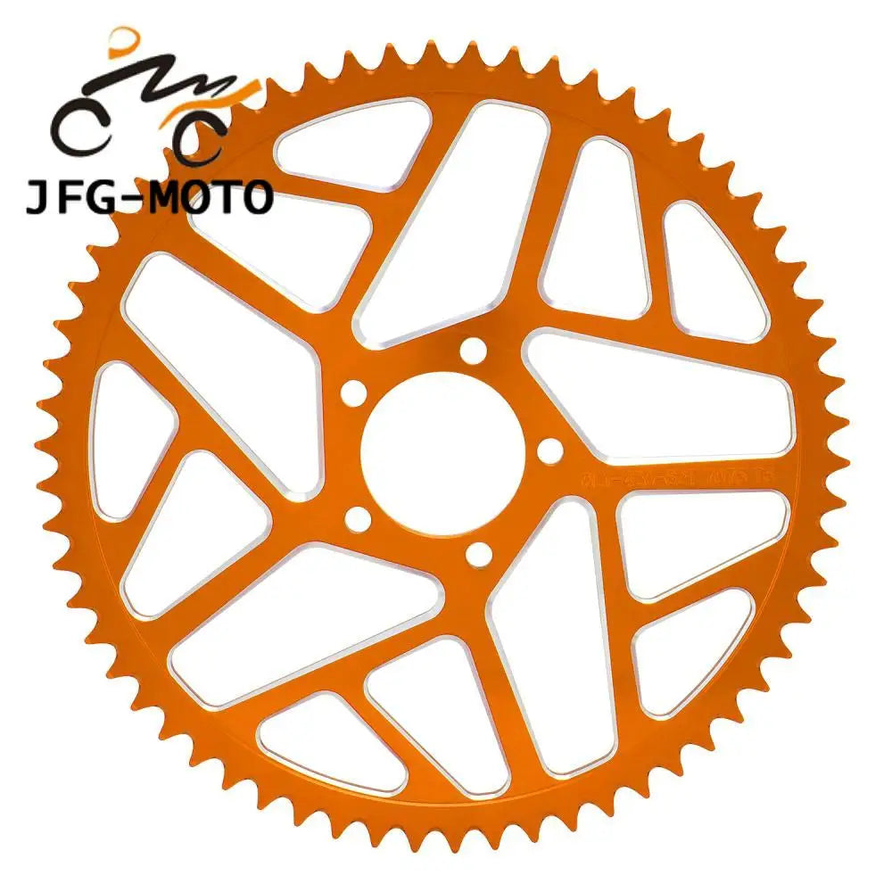 Motorcycle Chain Sprocket Aluminum For Talaria Sting Electric Dirt Bike 58T 62T For Surron Segway Light Bee S X 160 260X160 X260 RISE DEFENSE SYSTEMS.AI PRODUCTS