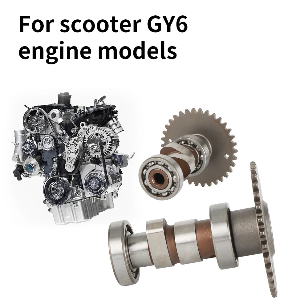 NIBBI Racing Cam NC250 Engine Camshaft Comp GY6 125cc 150cc Scooter A12 16002/P63 Cam YamahaFuXi125 Off Road Motorcycle Parts RISE DEFENSE SYSTEMS.AI PRODUCTS