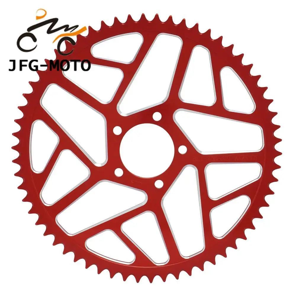 Motorcycle Chain Sprocket Aluminum For Talaria Sting Electric Dirt Bike 58T 62T For Surron Segway Light Bee S X 160 260X160 X260 RISE DEFENSE SYSTEMS.AI PRODUCTS