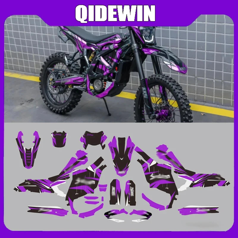 forSUR-RON Ultra Bee Holographic Graphics Special thickened laser colours decal body cover imitation scratch protection stickers RISE DEFENSE SYSTEMS.AI PRODUCTS