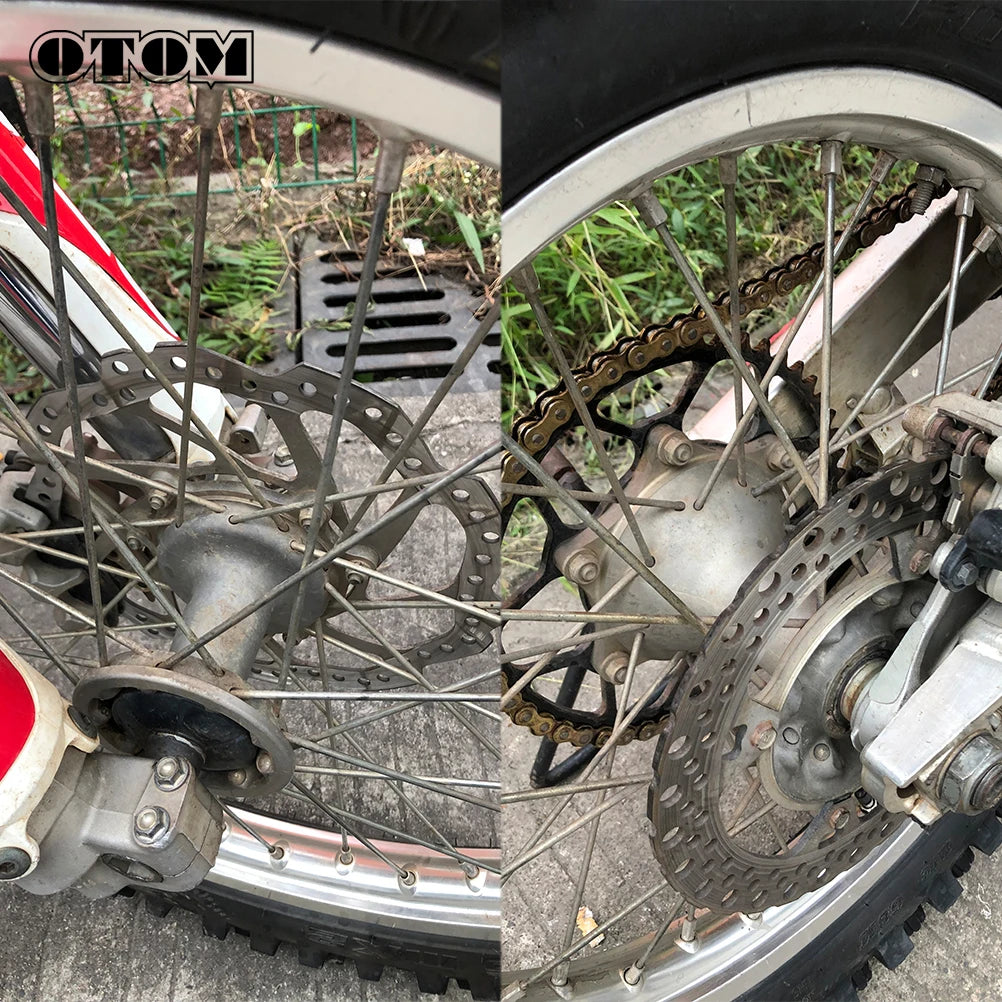 OTOM Die-casting Aluminum Wheel Hub Motorcycle 36/32 Holes Front And Rear Wheel Hubs For HONDA CRF250R CRF250X CRF450R Dirt Bike RISE DEFENSE SYSTEMS.AI PRODUCTS