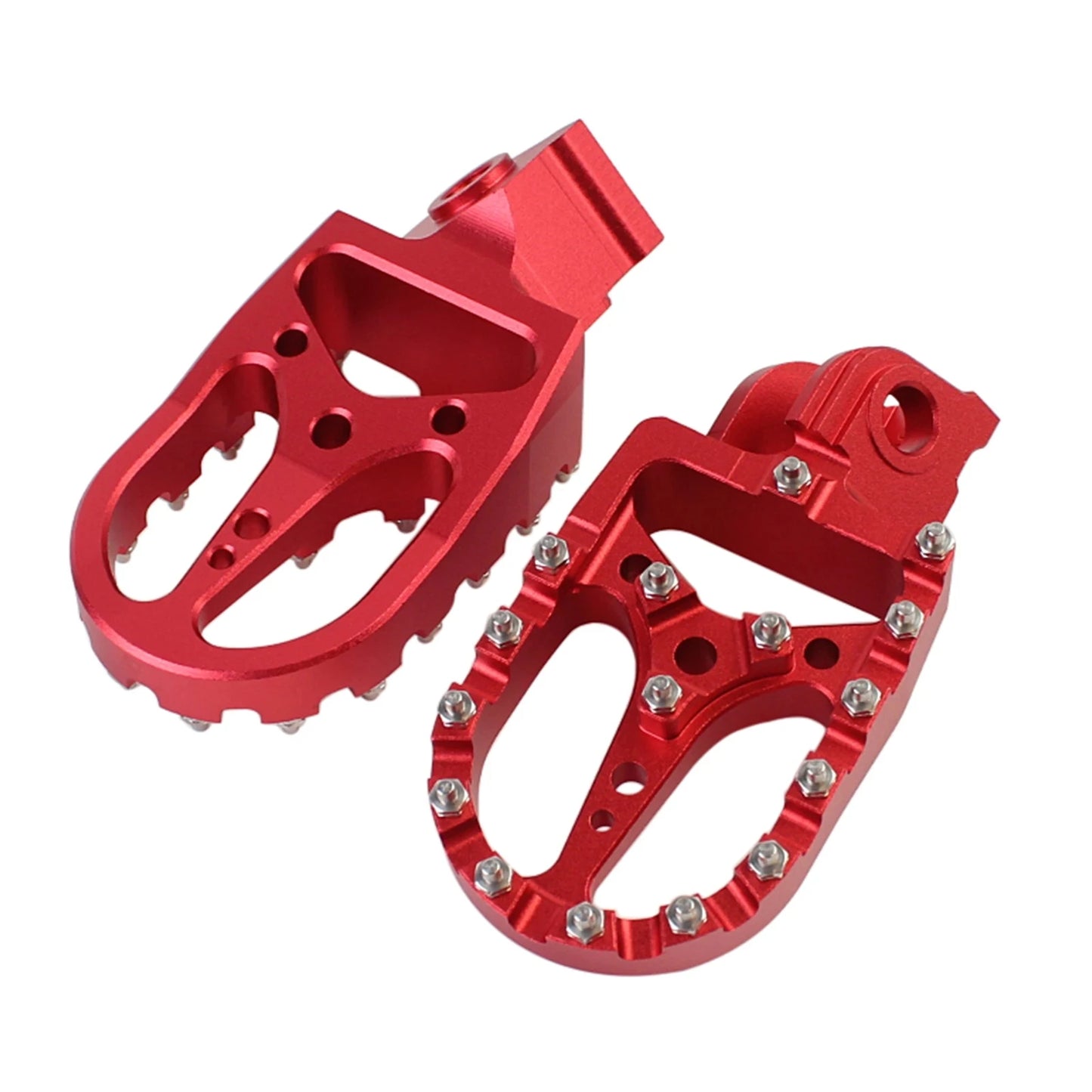 Motorcycle Black/Red/Blue CNC Footrest Foot Pegs Rests Pedals For KTM 690 950 990 1050 1090 1190 1290 50 65 85 125 250 SX 50SX RISE DEFENSE SYSTEMS.AI PRODUCTS