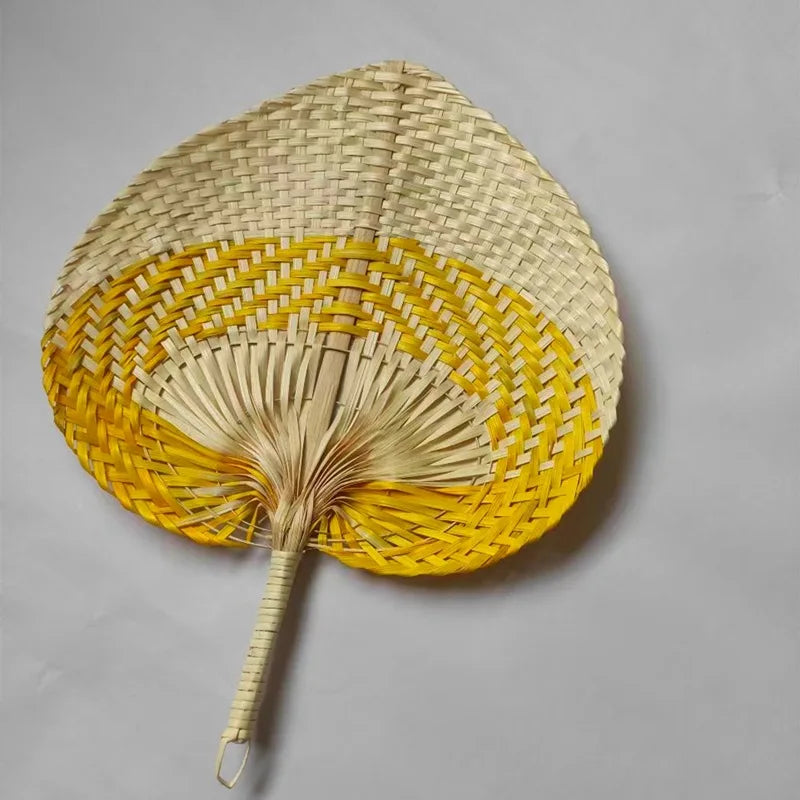 1pc Woven Bamboo Hand Fans Wedding Favors for Guests Boho Fan Wall Decoration Raffia Folding Hand Fans Abanicos De Mano RISE DEFENSE SYSTEMS.AI PRODUCTS