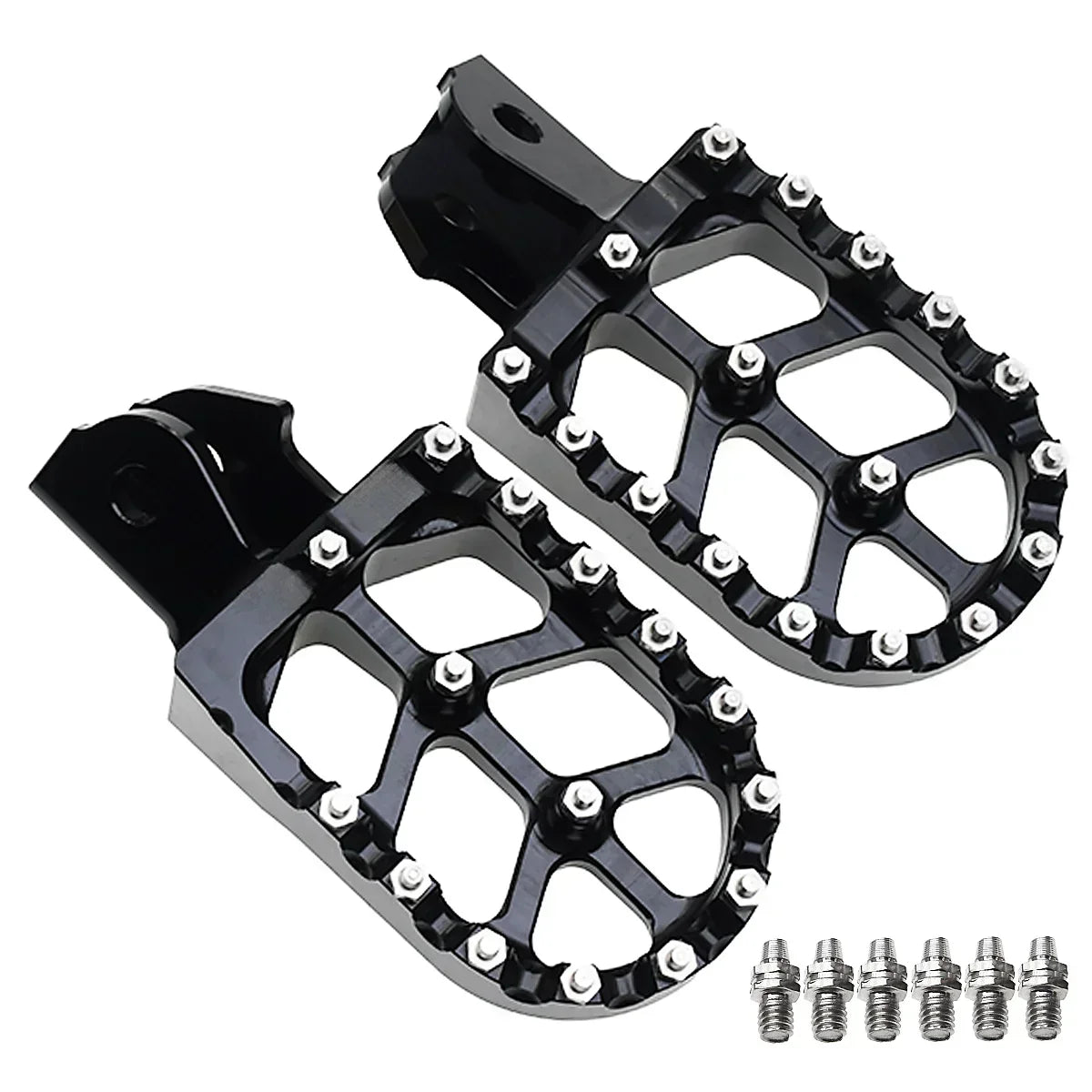 Motocross CNC Forge Footpegs Foot Pegs Rests Pedals For Surron Sur-Ron Light Bee X/S and Talaria Electric Dirt Bike Footrest RISE DEFENSE SYSTEMS.AI PRODUCTS
