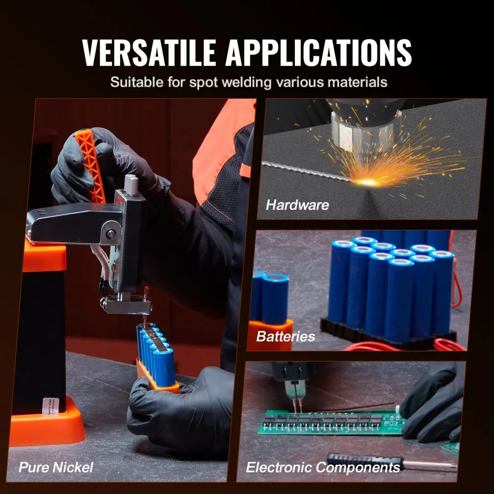 VEVOR Battery Spot Welder 14.5KW Capacitor Energy Storage Pulse Battery Spot Welder with 73B Welding Pen 801D High Power Spot RISE DEFENSE SYSTEMS.AI PRODUCTS