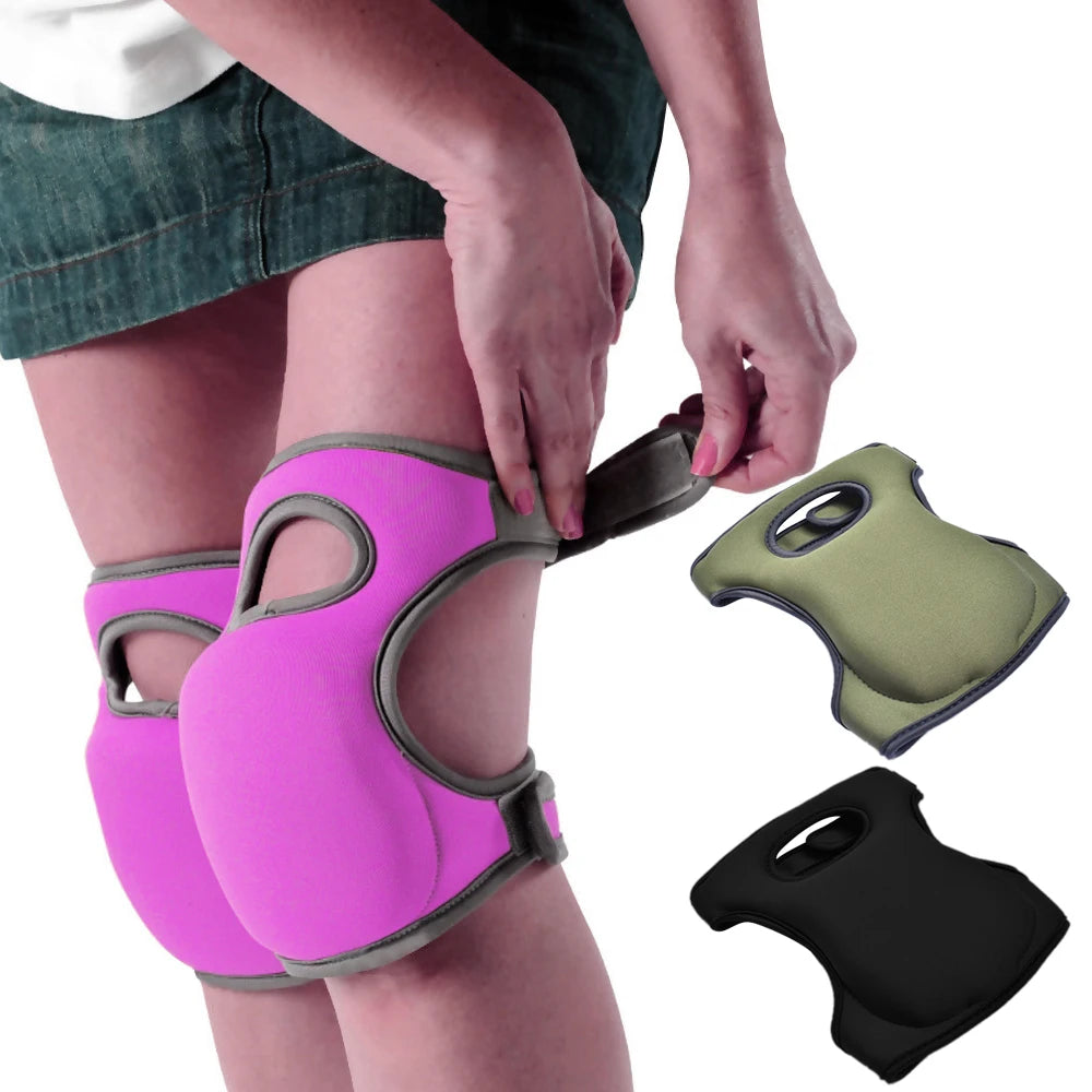 1Pair Gardening Knee Pads Anti Slip Knee Protectors Protective Cushion Soft Kneepad For Gardener Cleaning Work Scrubbing Floors RISE DEFENSE SYSTEMS.AI PRODUCTS