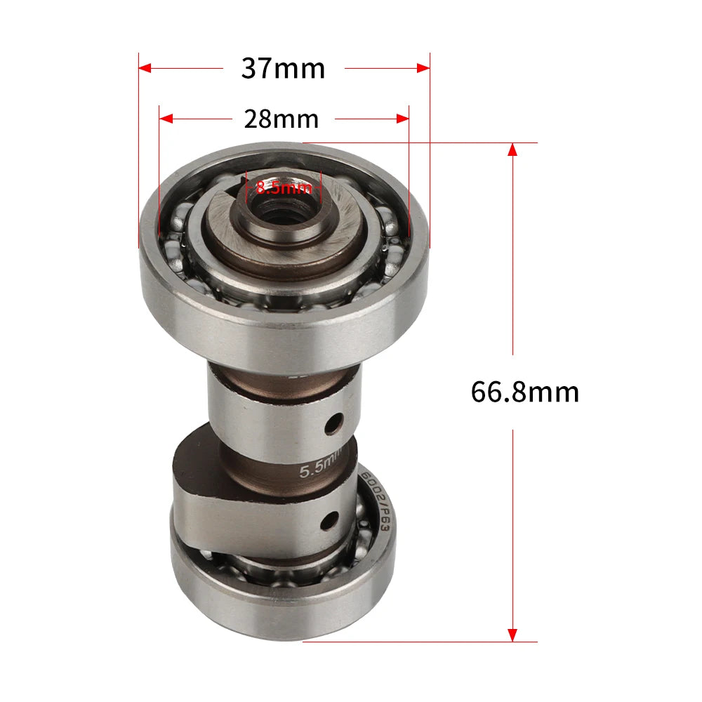 NIBBI Racing Cam NC250 Engine Camshaft Comp GY6 125cc 150cc Scooter A12 16002/P63 Cam YamahaFuXi125 Off Road Motorcycle Parts RISE DEFENSE SYSTEMS.AI PRODUCTS